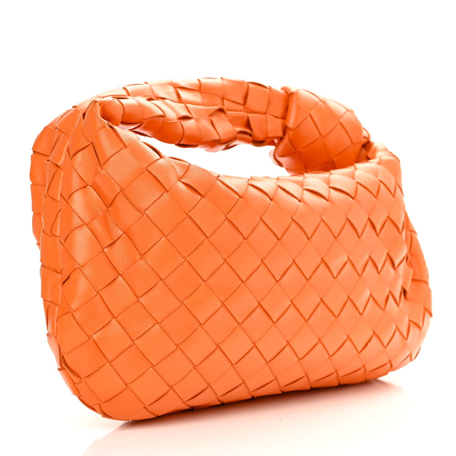 Bottega Veneta Nappa Intrecciato Mini Jodie Tangerine 3 of 10