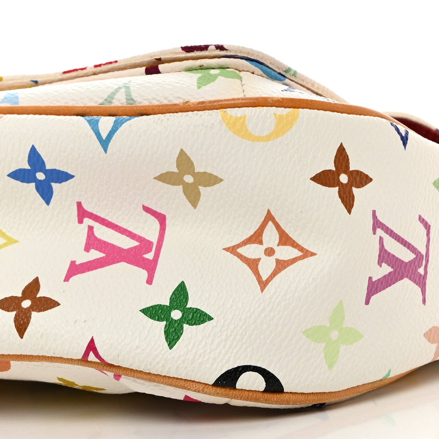 LOUIS VUITTON Monogram Multicolor Lodge PM White