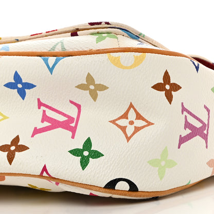 Louis Vuitton LOUIS VUITTON Monogram Multicolor Lodge PM White 10 of 10