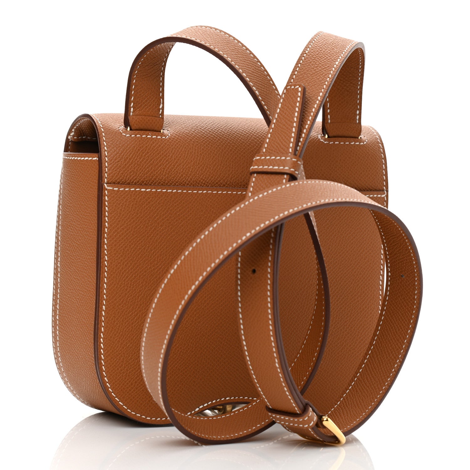 Hermes Epsom Mini Della Cavalleria Gold 3 of 10