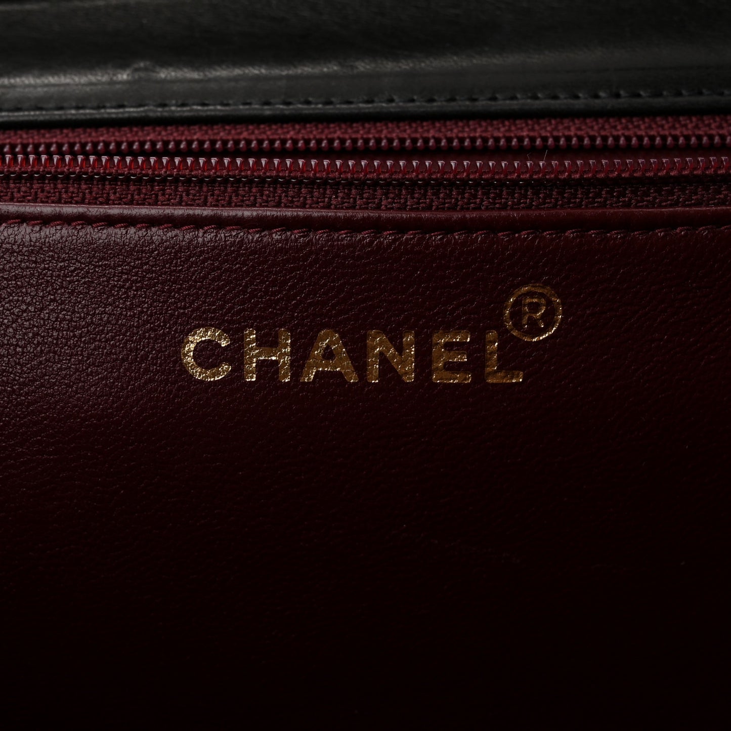 Lambskin Quilted Medium Single Flap Black