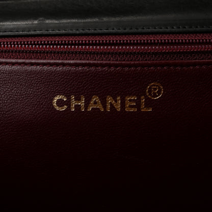 Chanel Lambskin Quilted Medium Single Flap Black 5 of 9