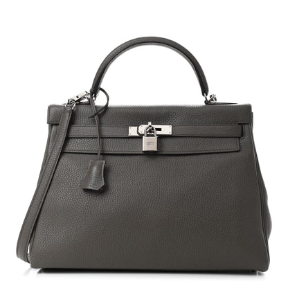 Hermes Kelly Retourne 32 Etain 1 of 10