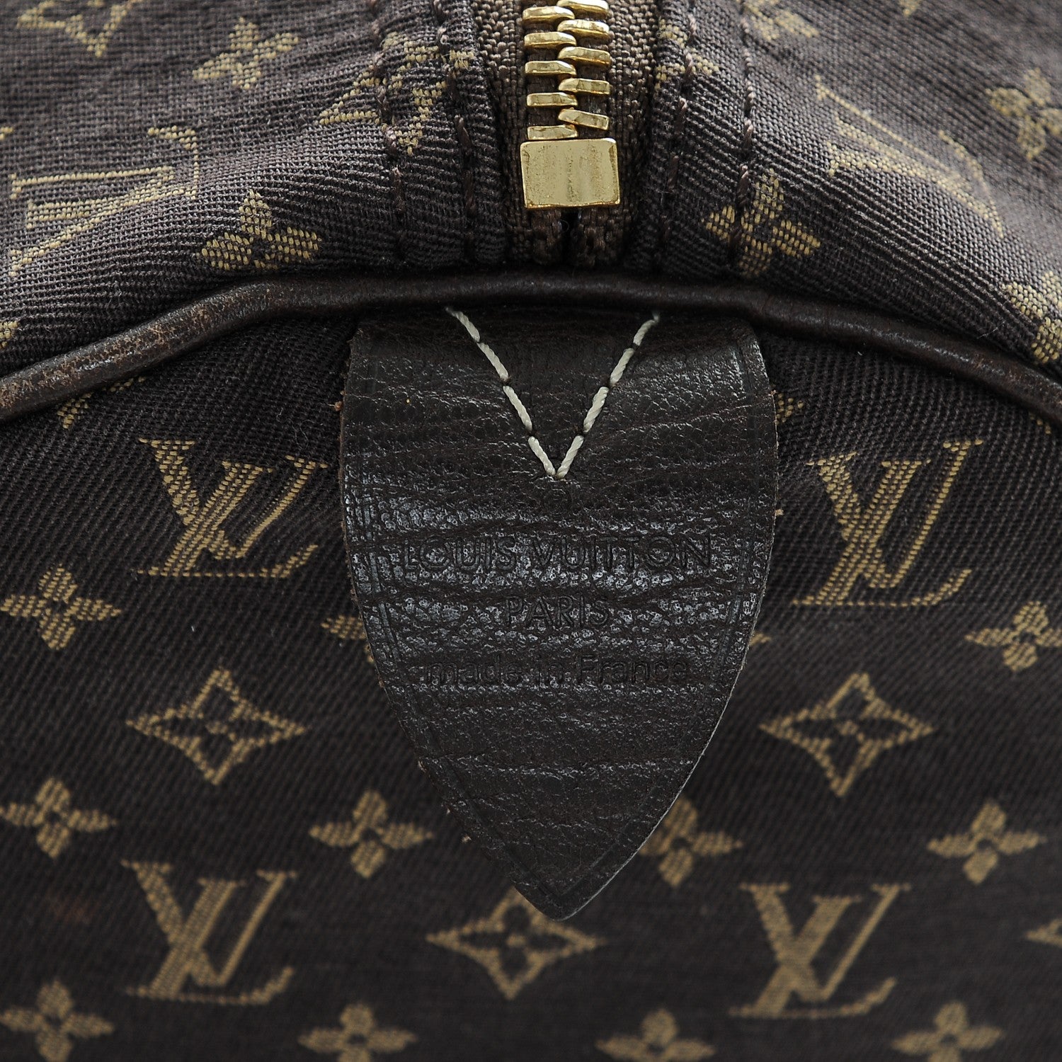 Louis Vuitton Mini Lin Speedy 30 Ebene 5 of 6