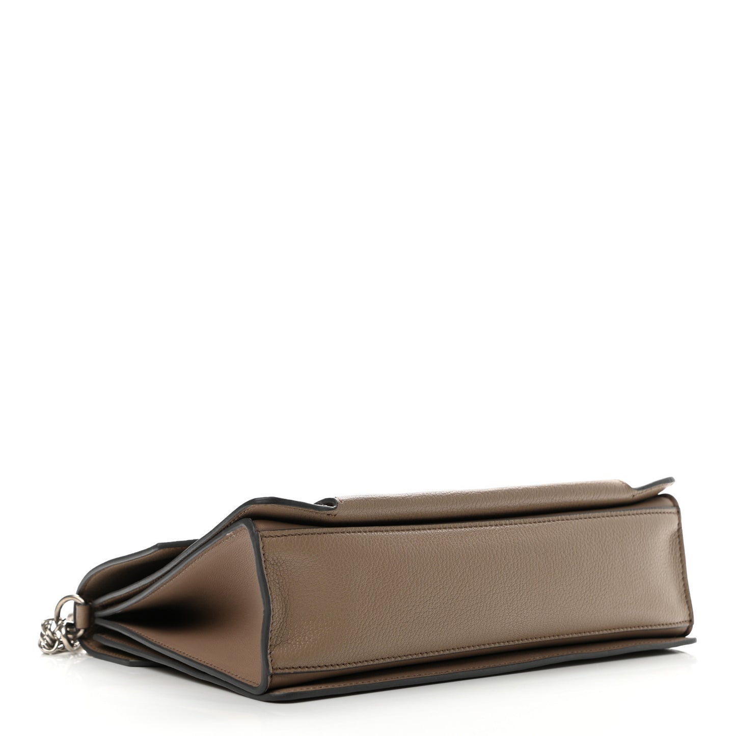 Sugar Goatskin Medium GV3 Shoulder Bag Linen