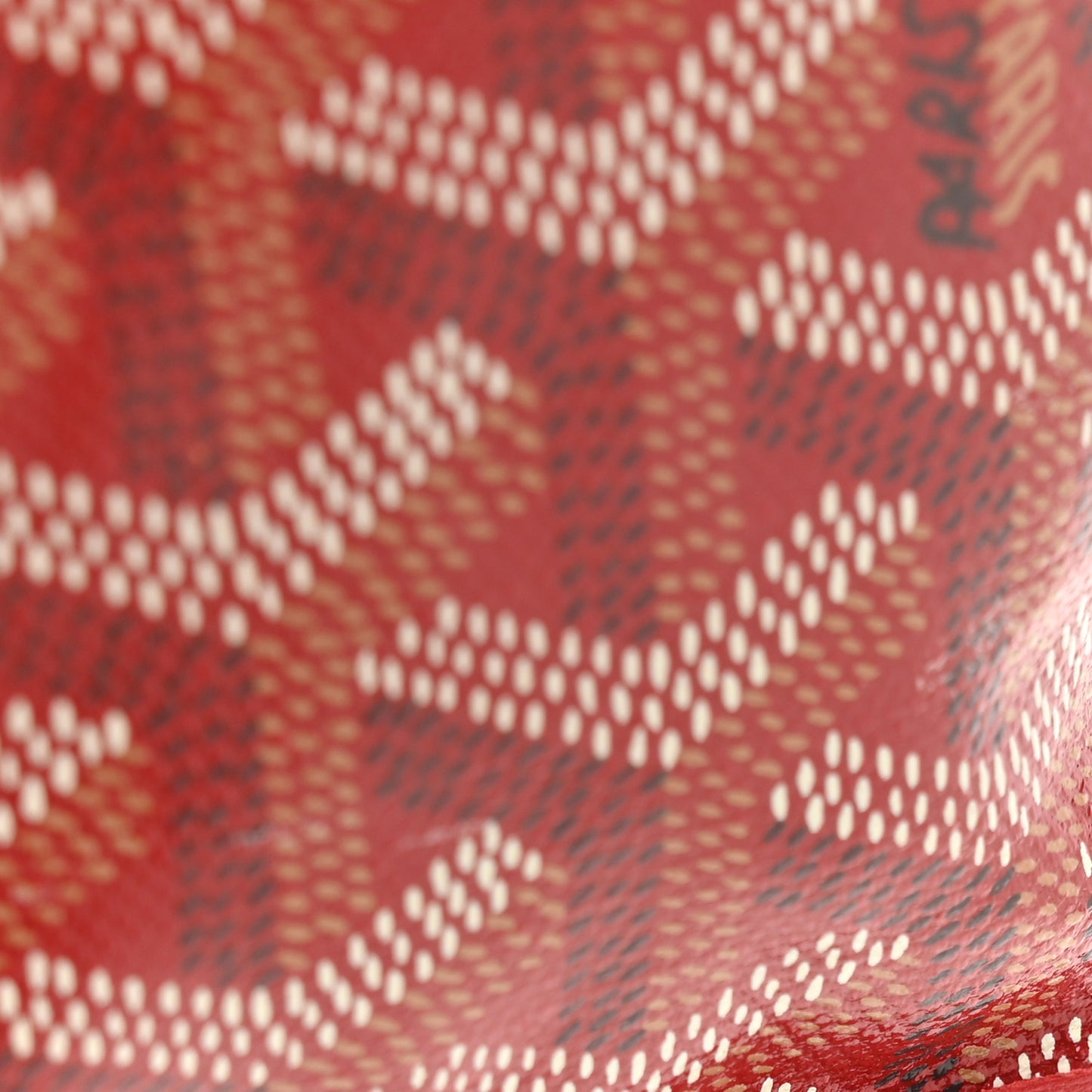 Goyardine Reversible Mini Anjou Red