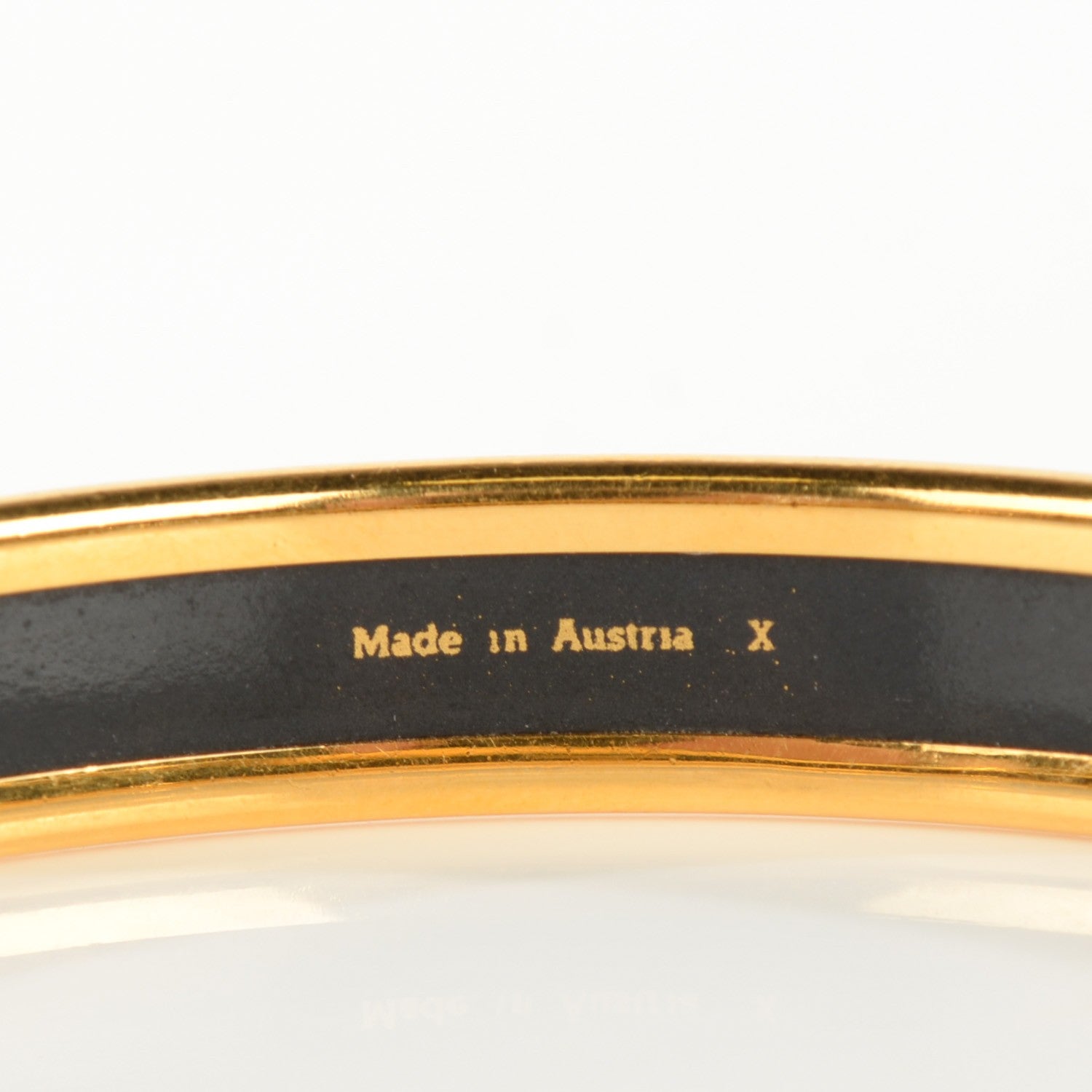 Hermes Enamel Printed Narrow Chaine d'Ancre Bracelet 65 6 of 6