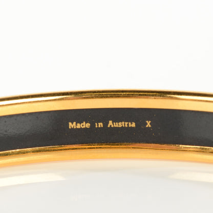 Hermes Enamel Printed Narrow Chaine d'Ancre Bracelet 65 6 of 6