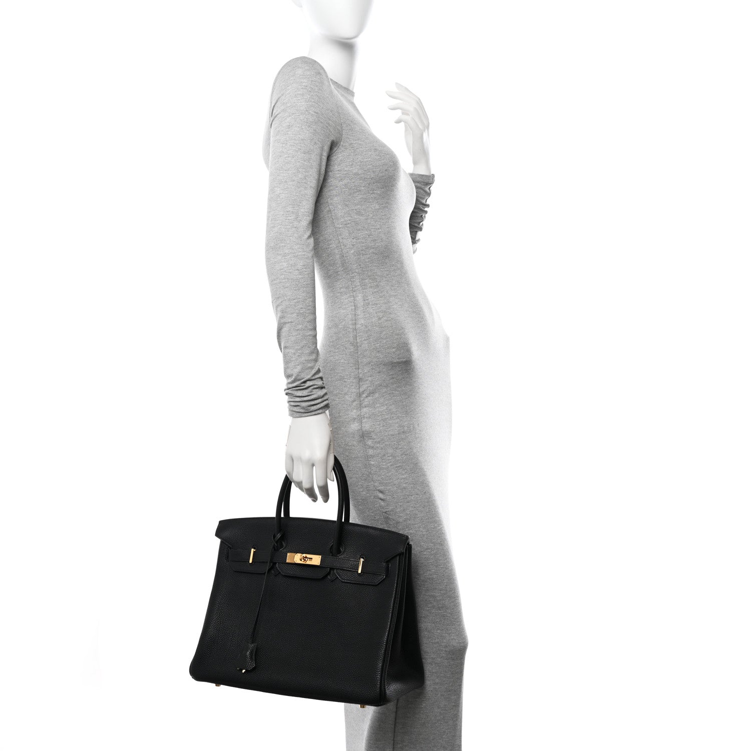 Hermes Togo Birkin 35 Black 2 of 10