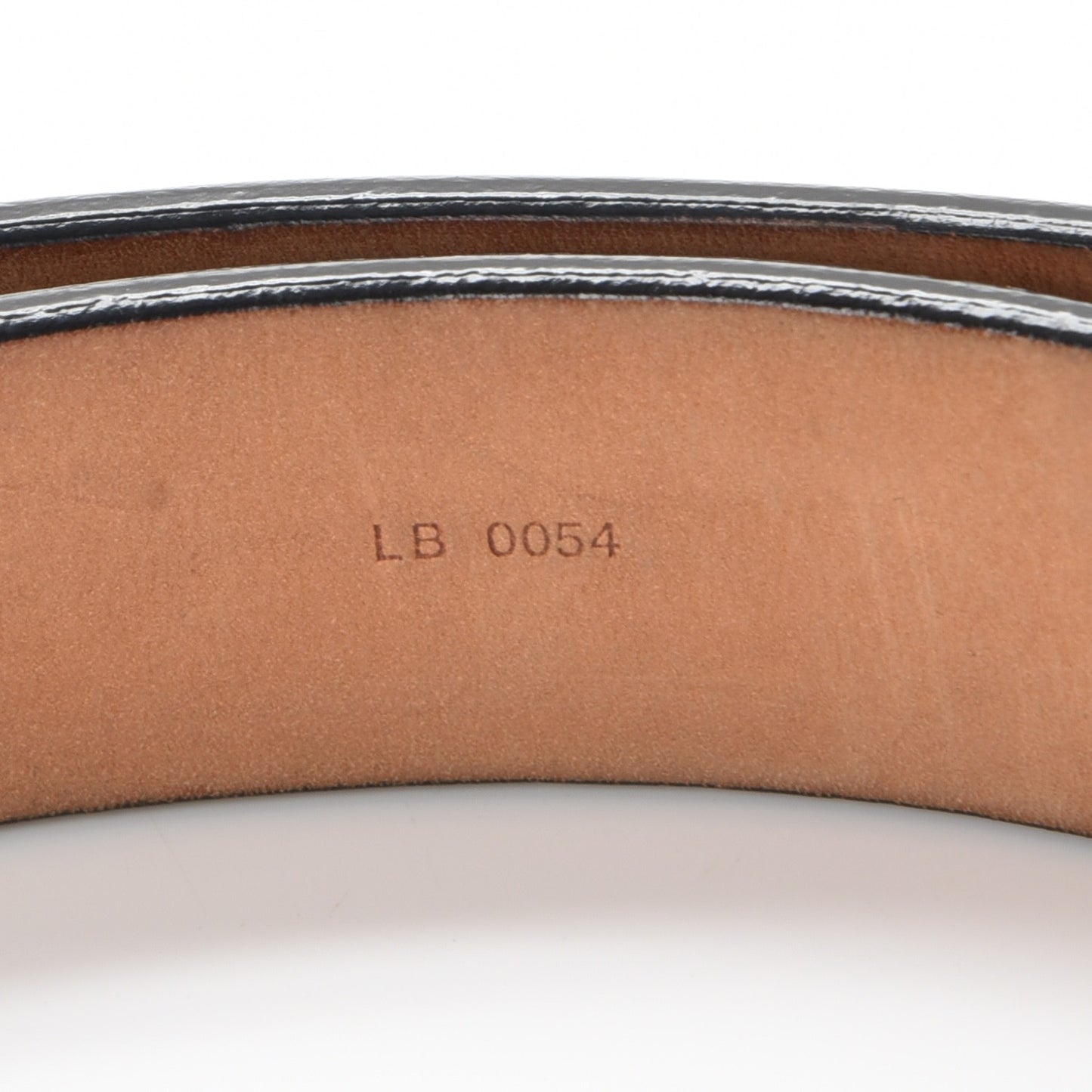 Calfskin 30mm LV Initiales Belt 80 32 Black