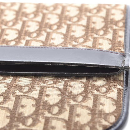 Christian Dior Monogram Fold Over Clutch Brown 9 of 11