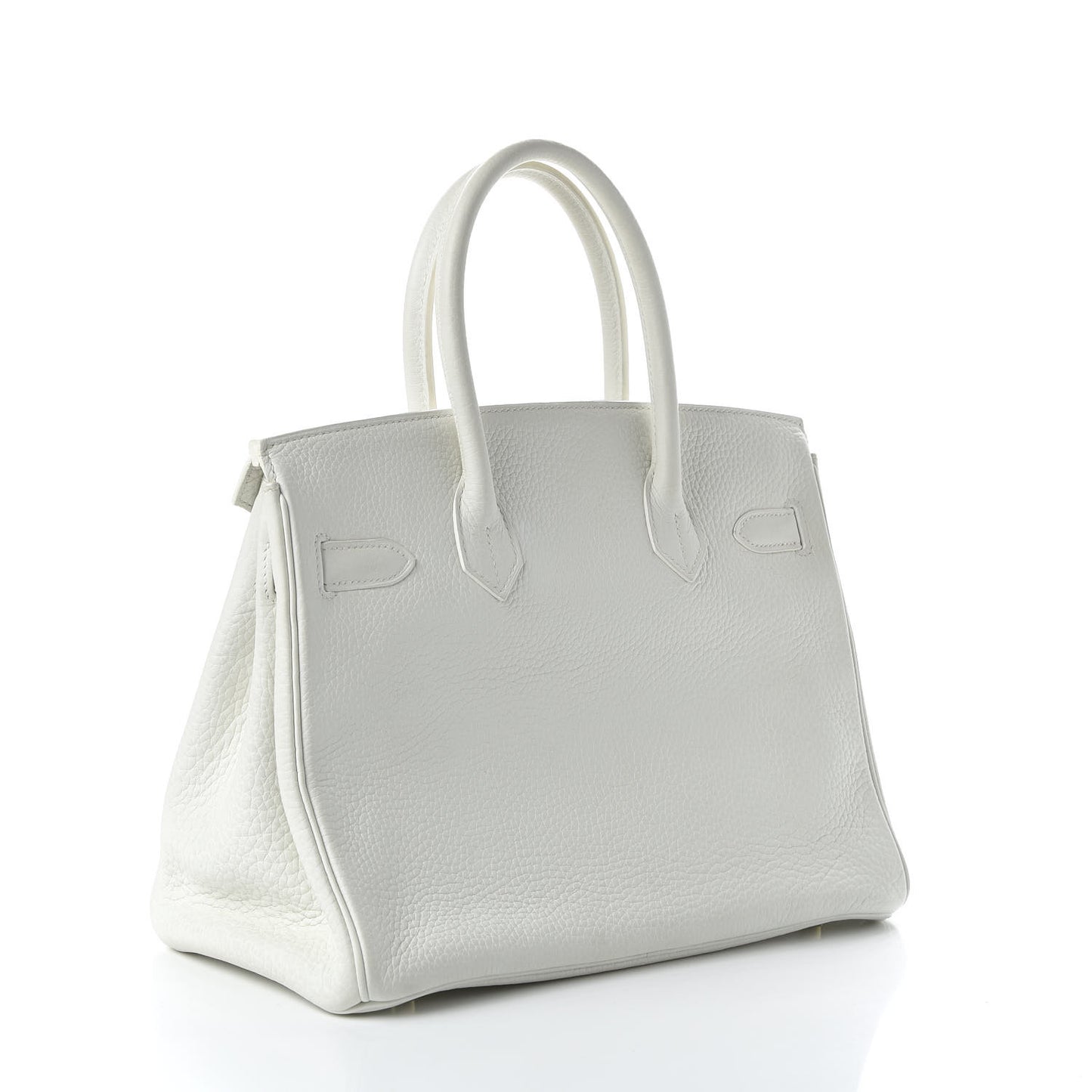 Taurillon Clemence Birkin 30 White