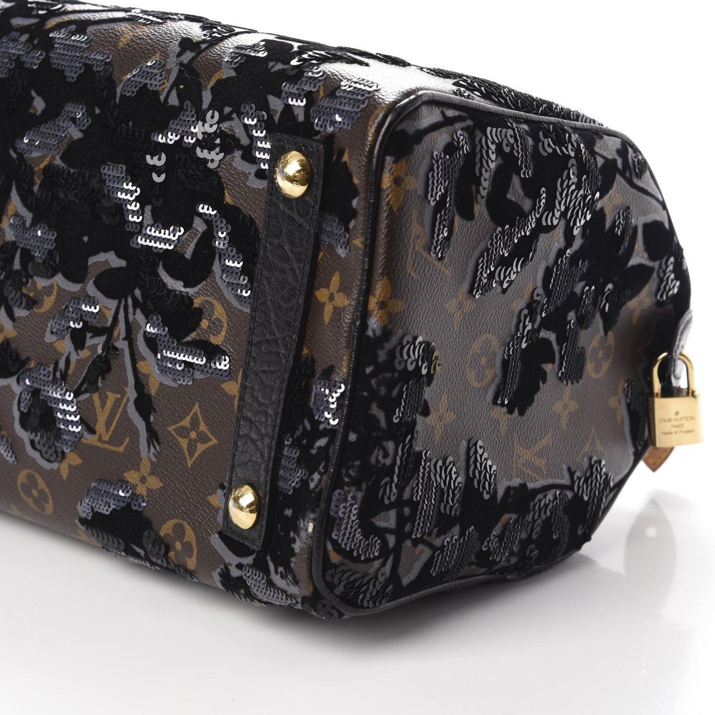 Monogram Fleur De Jais Sequins Speedy 30