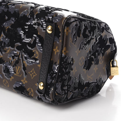 Louis Vuitton Monogram Fleur De Jais Sequins Speedy 30 9 of 9
