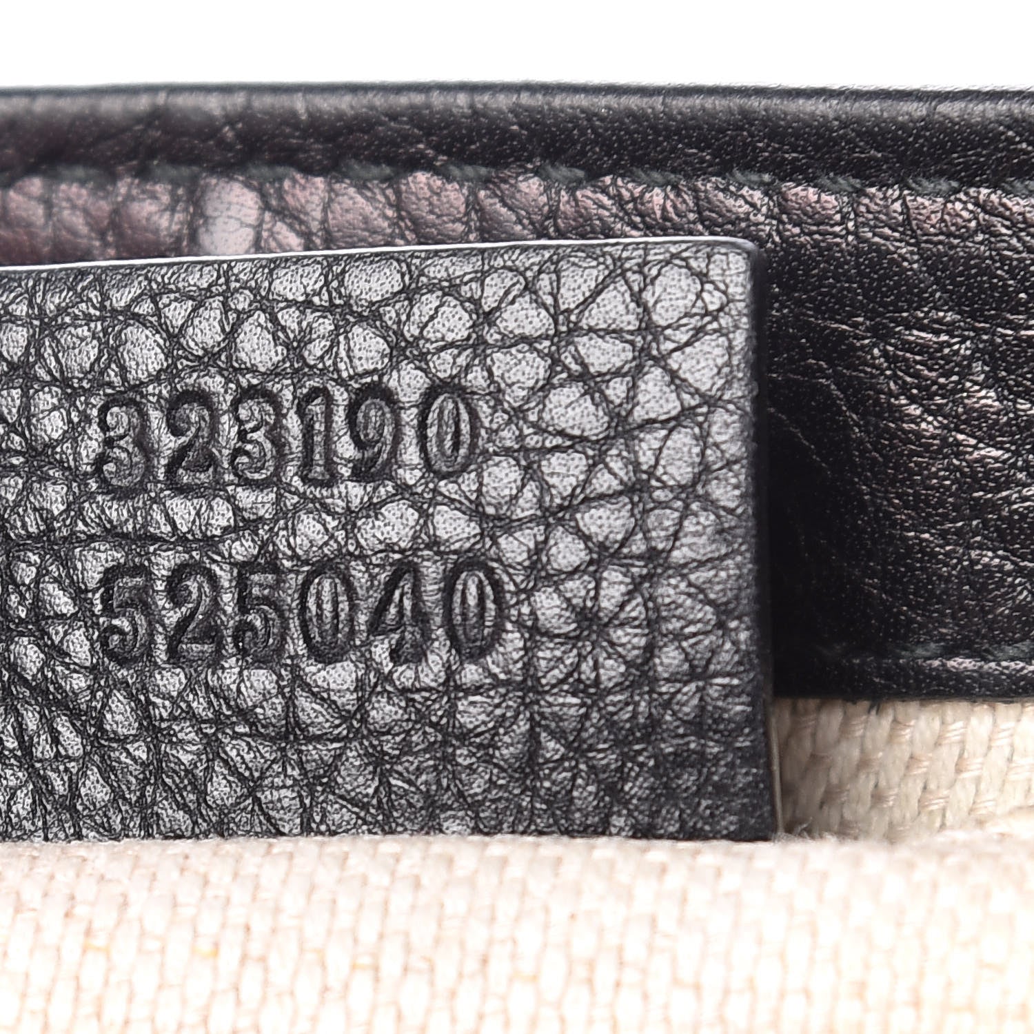 Gucci Pebbled Calfskin Small Soho Flap Crossbody Black 7 of 14