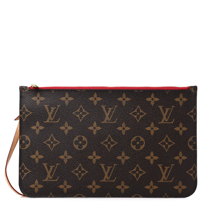 Louis Vuitton Monogram Neverfull MM GM Pochette Cherry 1 of 8
