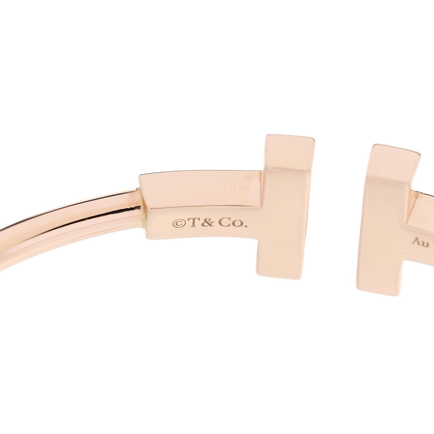 18K Rose Gold Diamond Black Onyx T Wire Bracelet