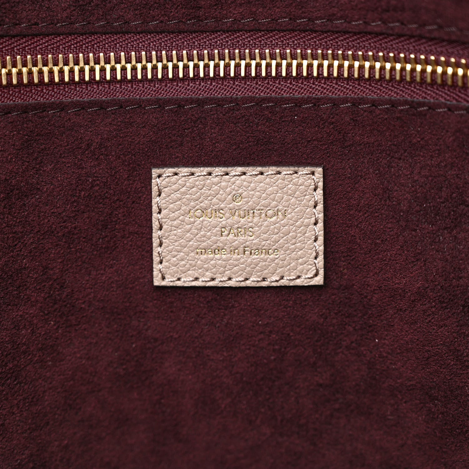 Louis Vuitton Empreinte Monogram Giant Neverfull MM Tourterelle 8 of 11