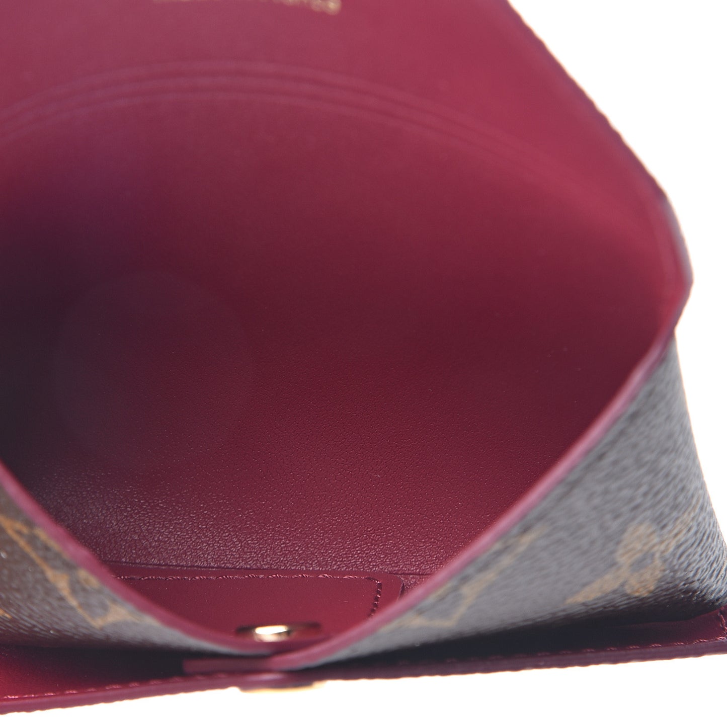 Monogram Small Kirigami Pochette Insert Fuchsia