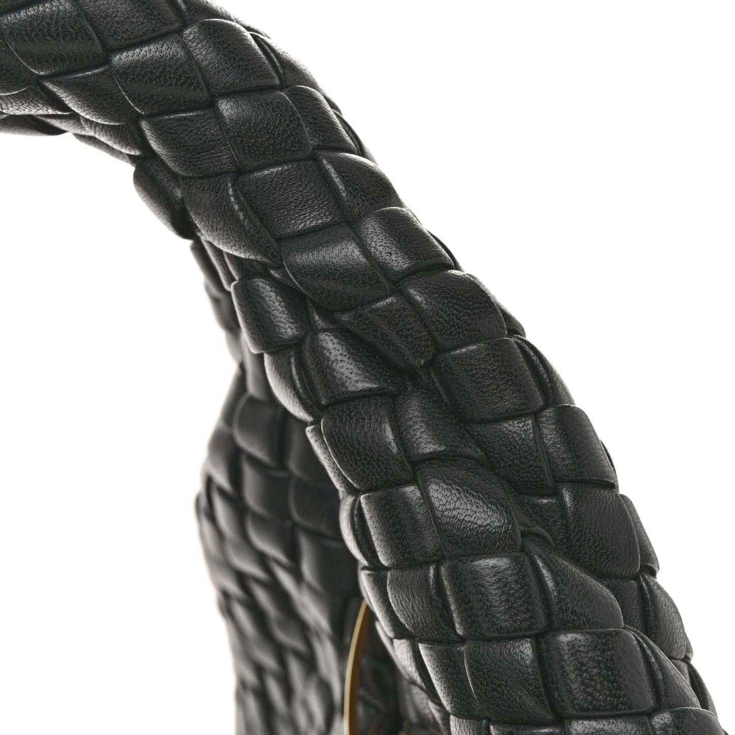 Lambskin Intrecciato Padded Jodie Black