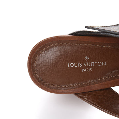 Louis Vuitton Monogram Horizon Mules 36 Cognac Brown 7 of 13