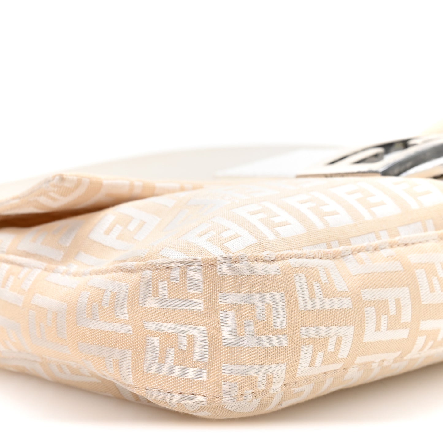 Zucchino Cuoio Mini Mama Baguette Beige White