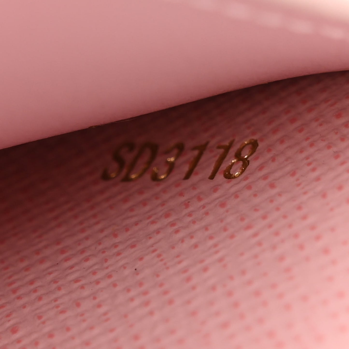 Damier Azur Victorine Wallet Rose Ballerine