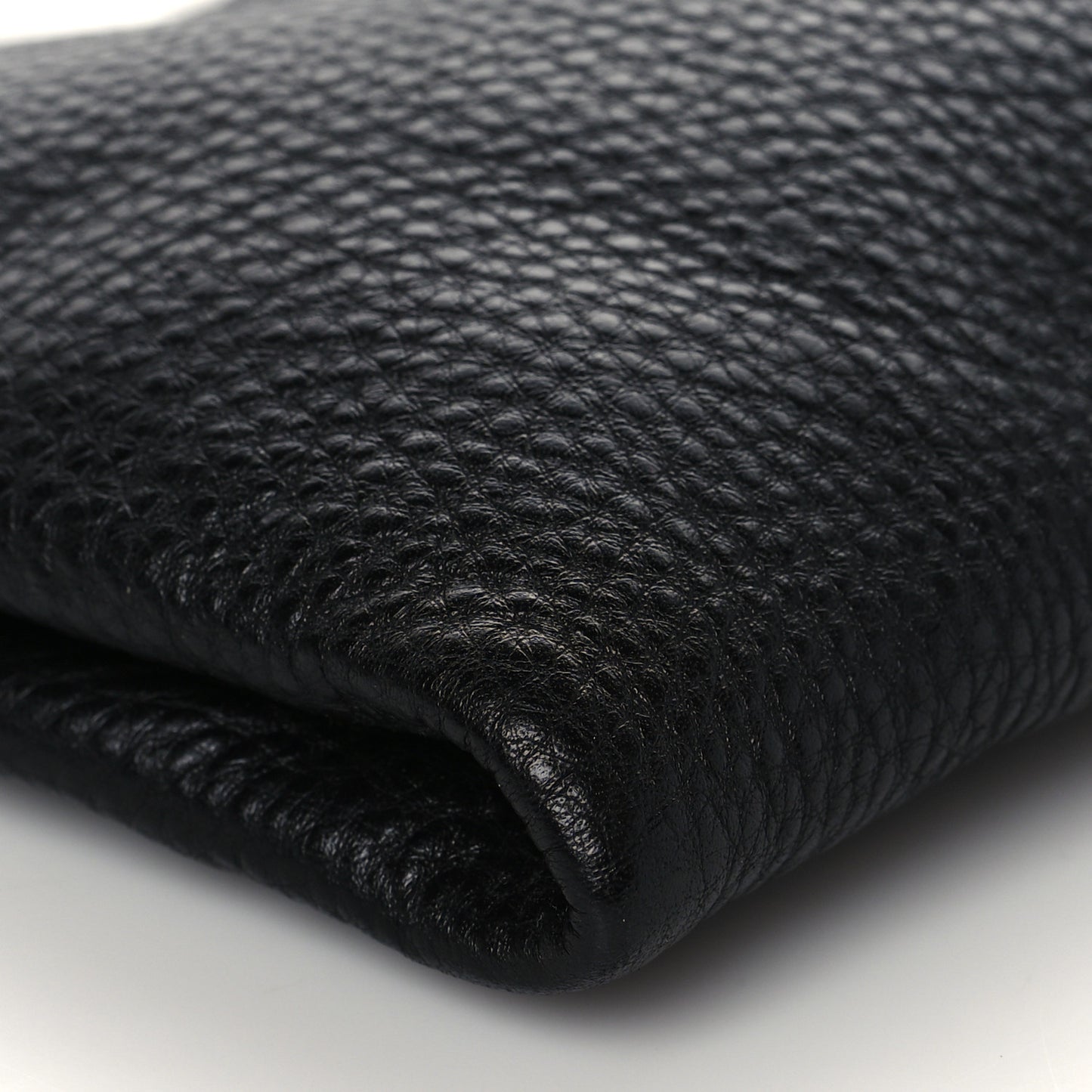 Vitello Daino Crossbody Bag Black