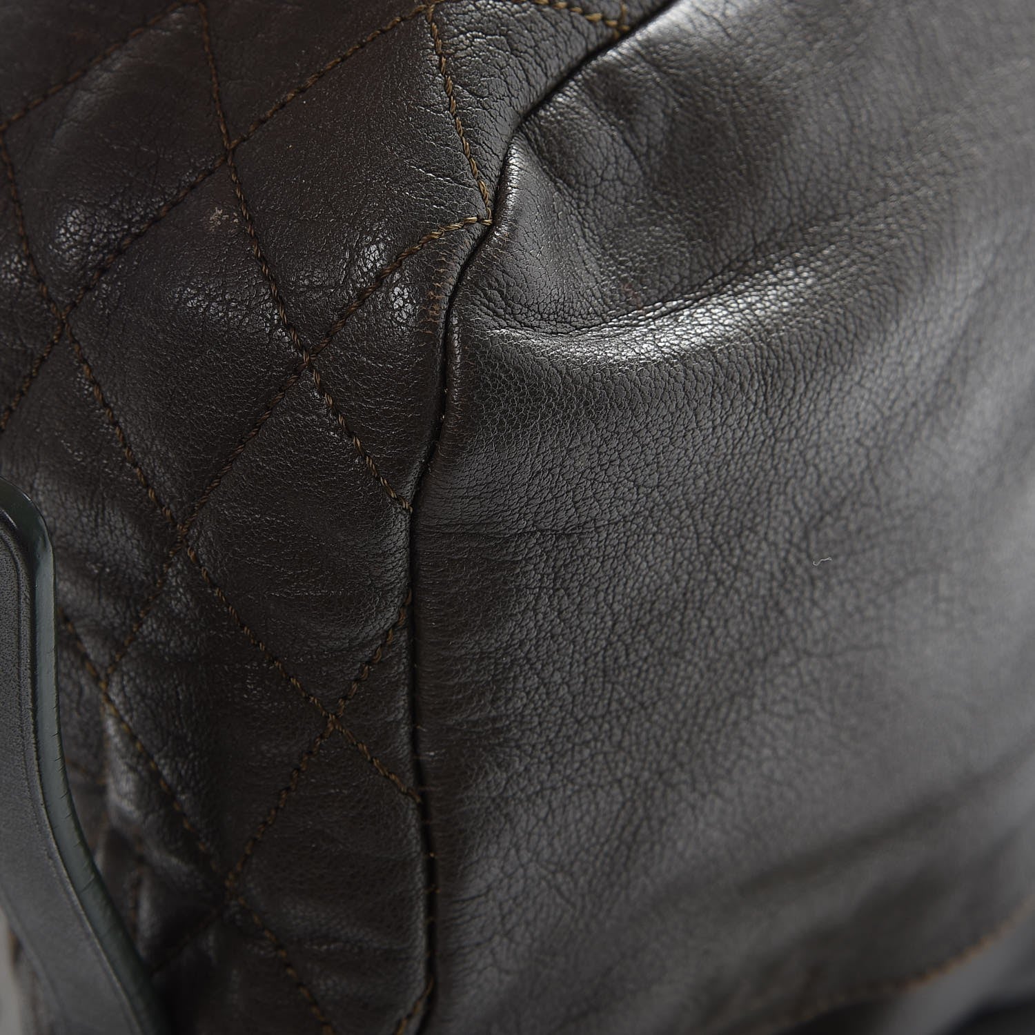 Jimmy Choo Goatskin Small Becka Biker Crossbody Bag Green 21 of 24