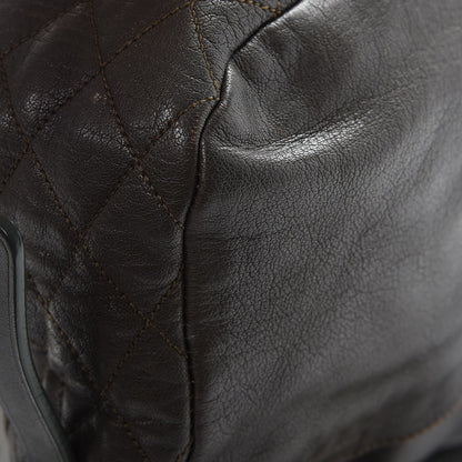 Jimmy Choo Goatskin Small Becka Biker Crossbody Bag Green 21 of 24