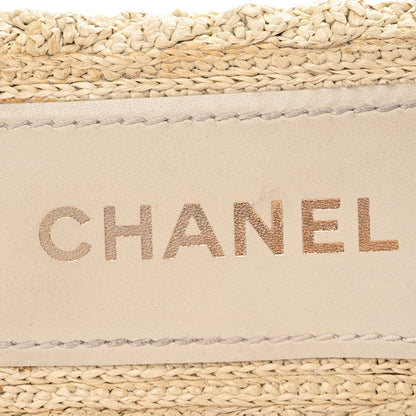 Chanel Braided Cord CC Mules 40 Light Beige 8 of 12