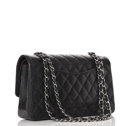 Chanel Caviar Quilted Medium Double Flap Black 4 of 9