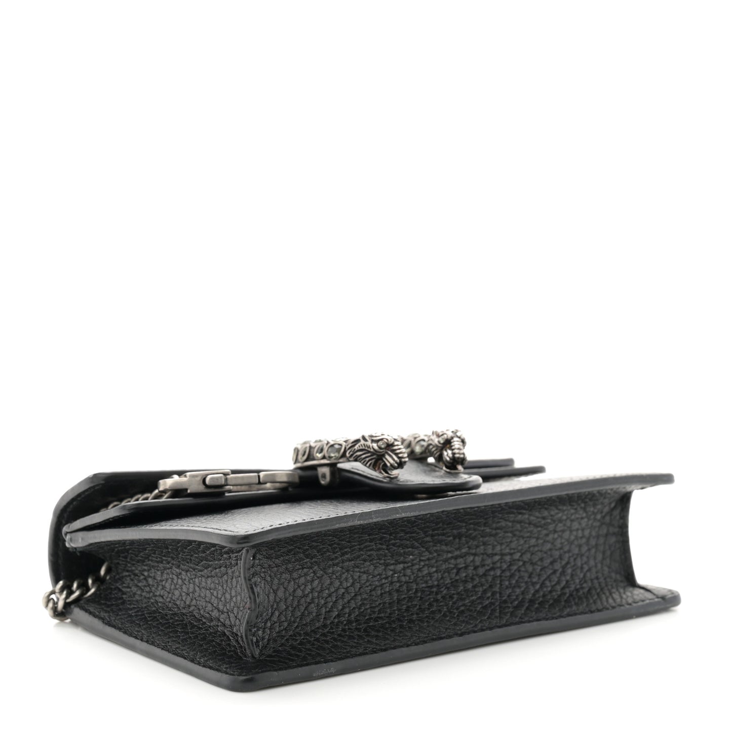 Calfskin Super Mini Dionysus Shoulder Bag Black