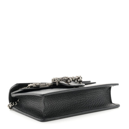 Gucci Calfskin Super Mini Dionysus Shoulder Bag Black 4 of 10