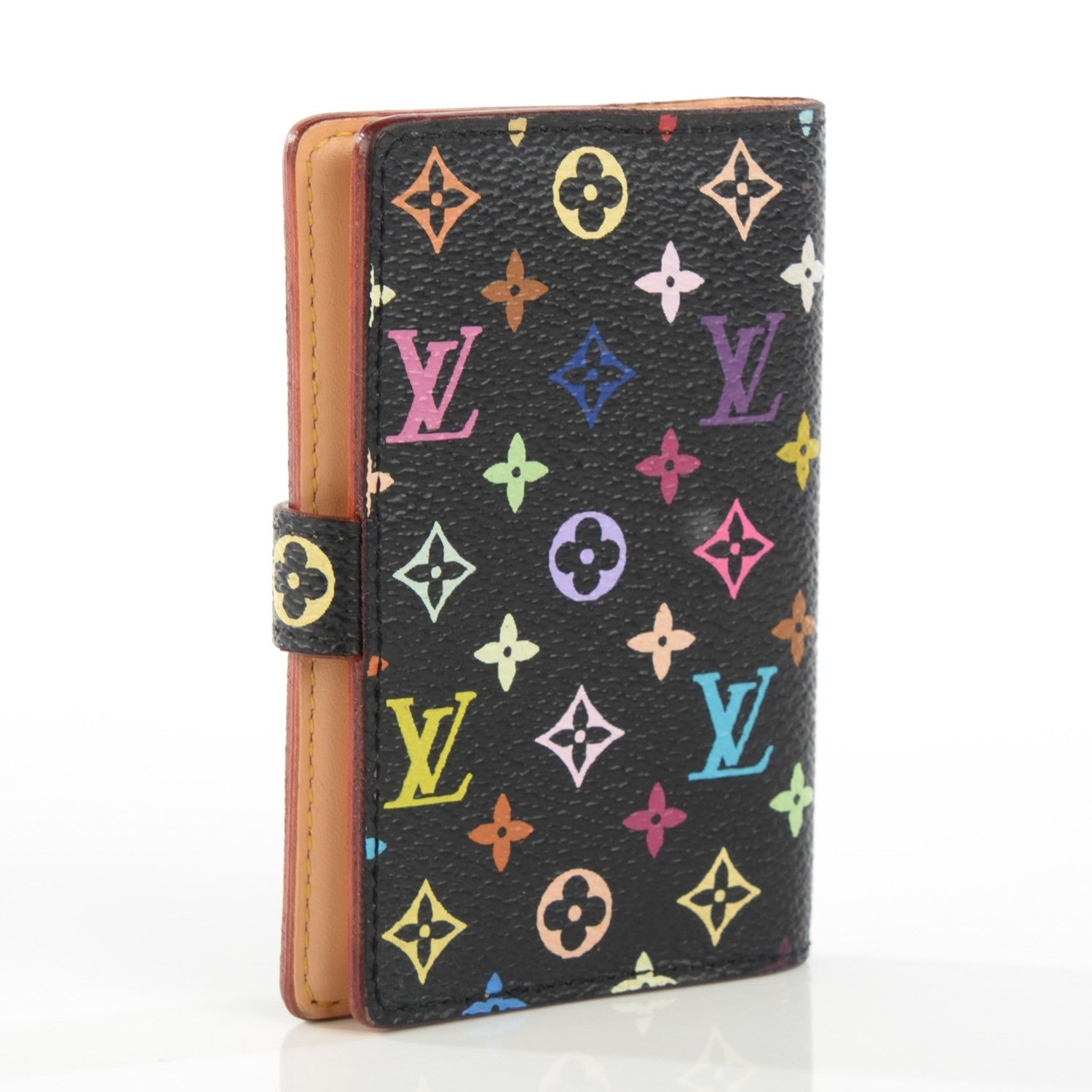 Louis Vuitton Monogram Multicolor Carnet de Bal Mini Agenda Cover Black 5 of 16