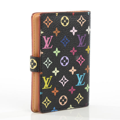 Louis Vuitton Monogram Multicolor Carnet de Bal Mini Agenda Cover Black 5 of 16
