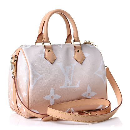 Louis Vuitton Monogram Giant By The Pool Speedy Bandouliere 25 Brume 3 of 12