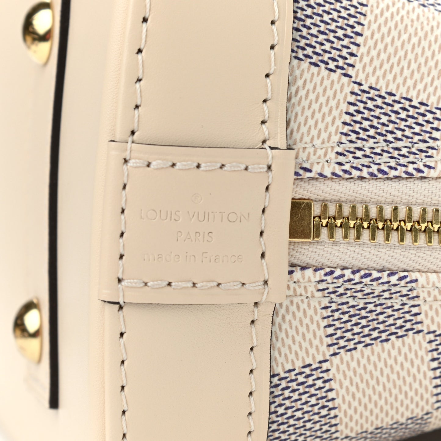 Damier Azur Braided Alma BB