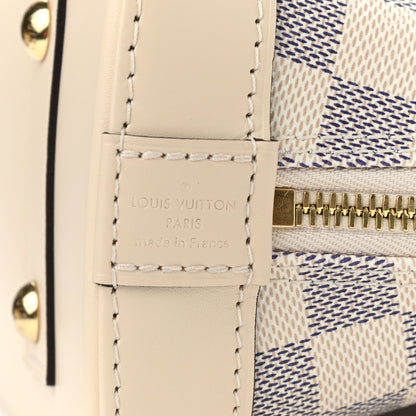 Louis Vuitton Damier Azur Braided Alma BB 6 of 10