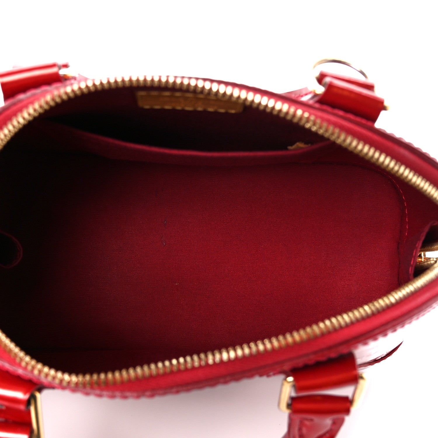 Louis Vuitton Vernis Alma BB Pomme D'Amour 5 of 12
