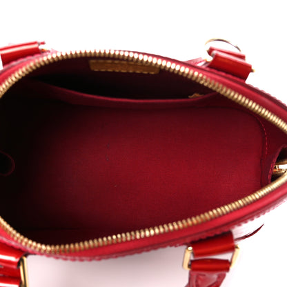 Louis Vuitton Vernis Alma BB Pomme D'Amour 5 of 12