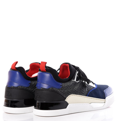 Christian Louboutin Calfskin Mesh Aurelien Flat Sneakers 44 Multi 4 of 8