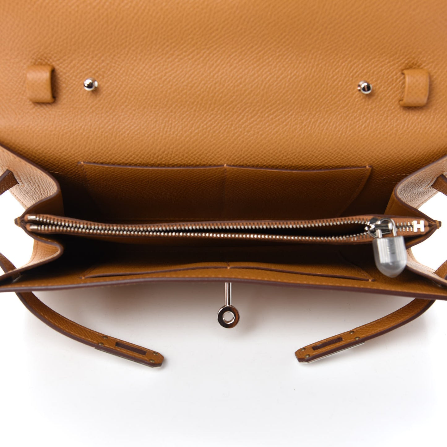 Epsom Kelly Wallet To Go Sesame