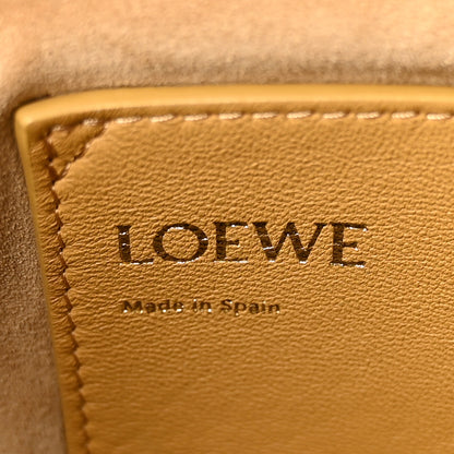 Loewe Mellow Nappa Lambskin Flamenco Bucket Bag Sahara 6 of 9
