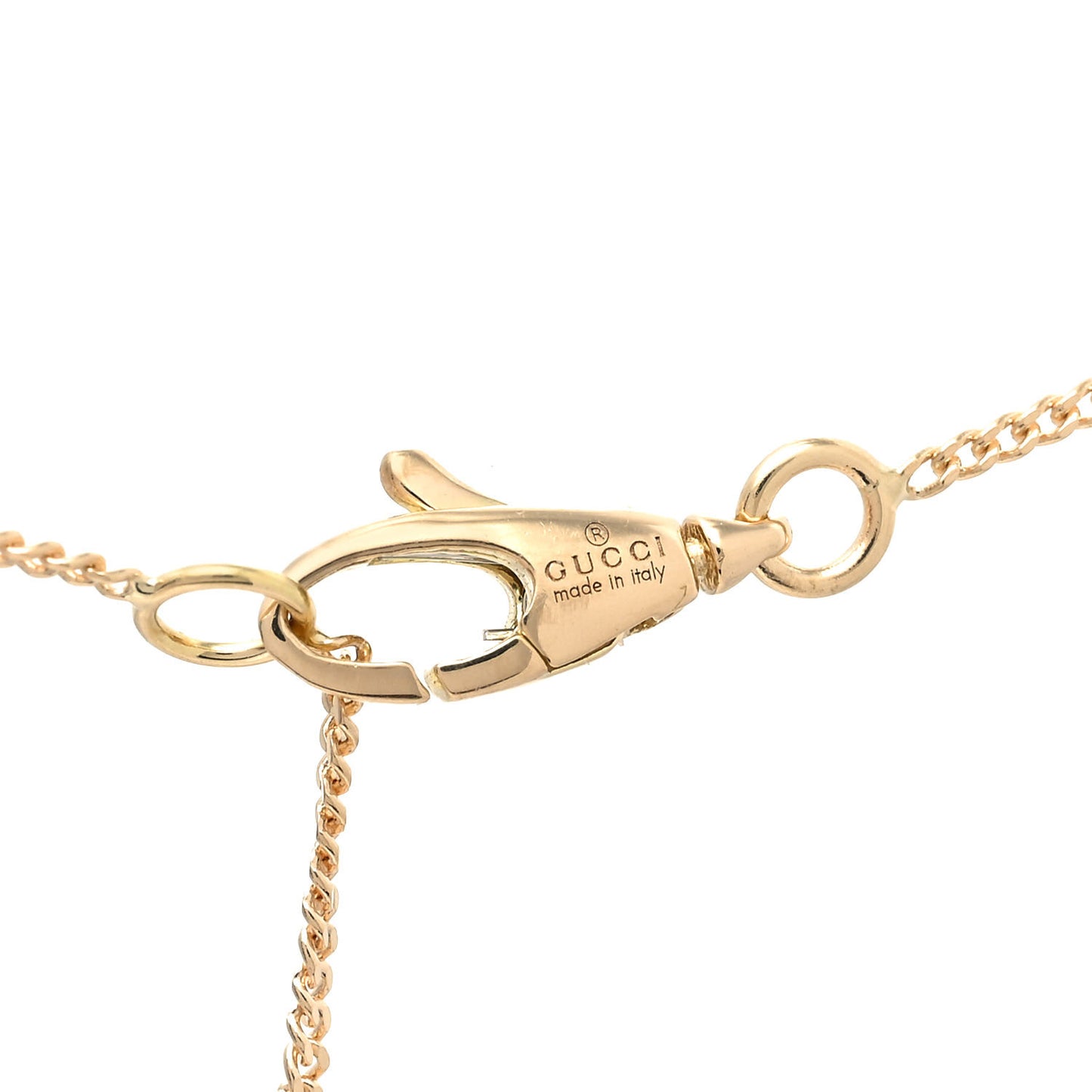 18K Yellow Gold Diamond Ouroboros Pendant Necklace