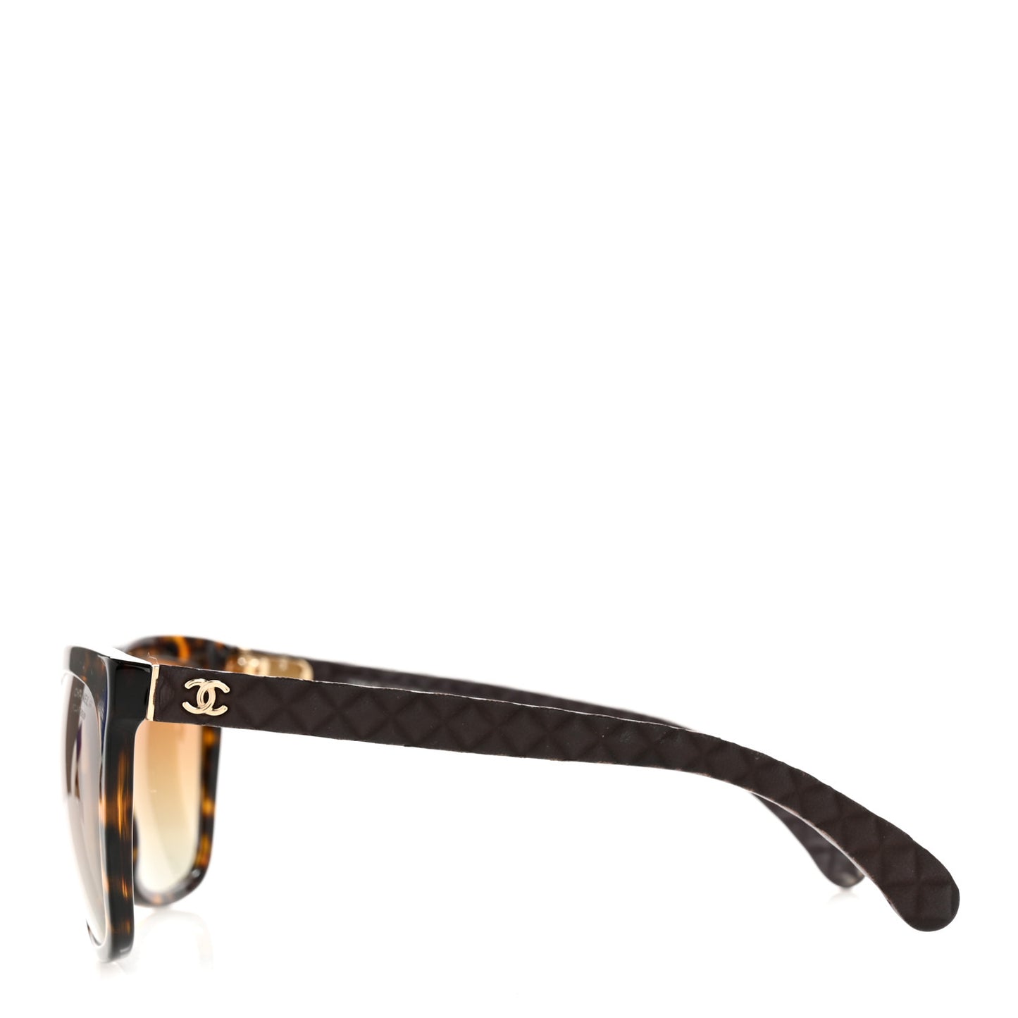 Acetate Quilted Polarized Butterfly CC Sunglasses 5288-Q Tortoise