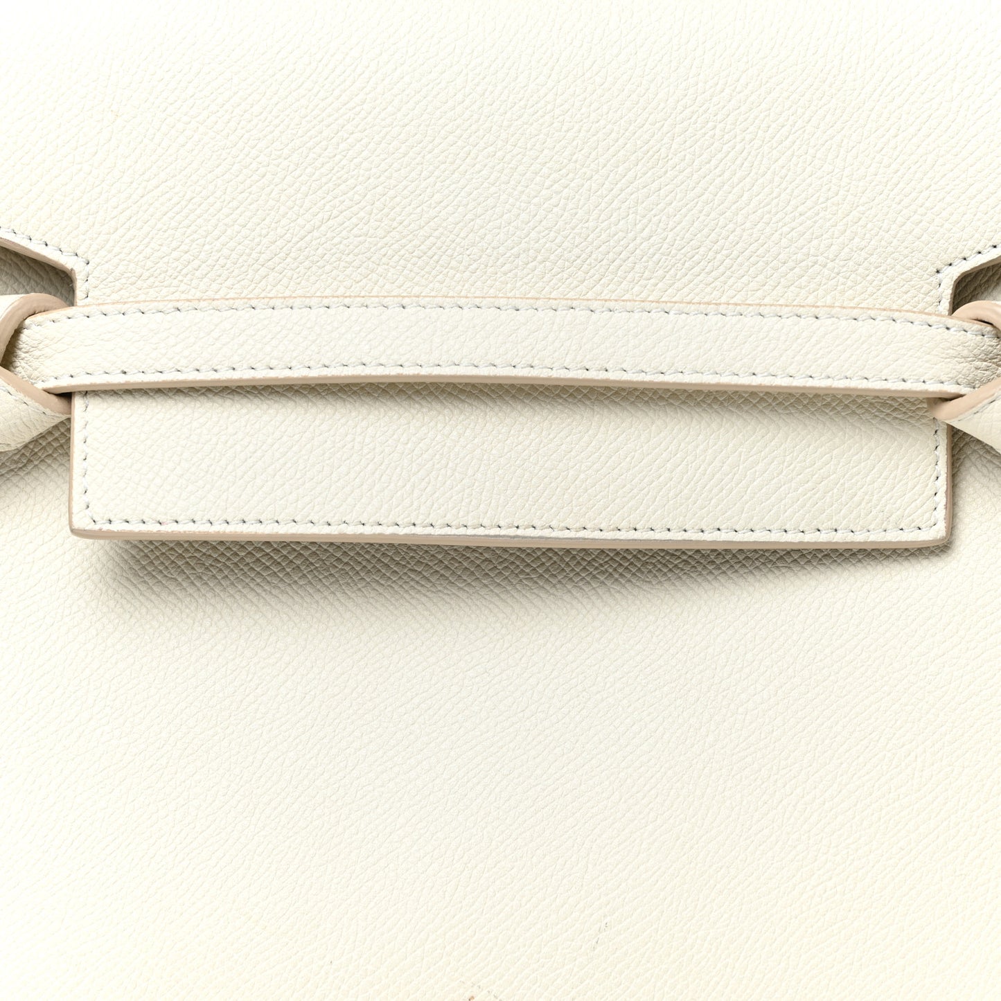 Grained Calfskin Micro Belt Bag Linen