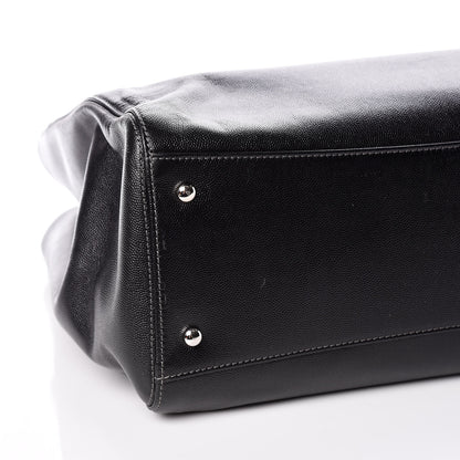 Chanel Caviar Large Cerf Executive Shopper Tote Black 8 of 10