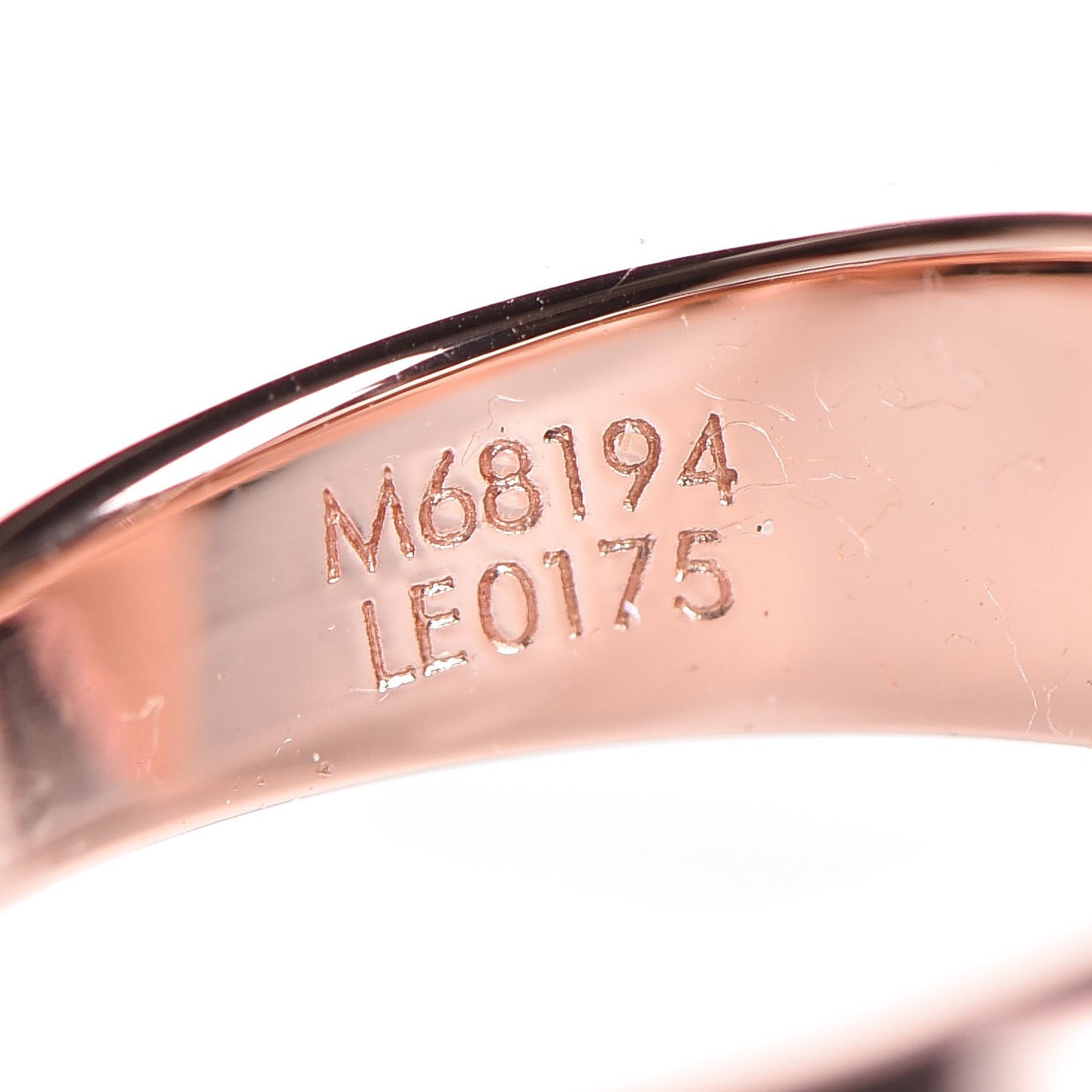 Crystal Essential V Strass Ring S 5.25 Pink Gold
