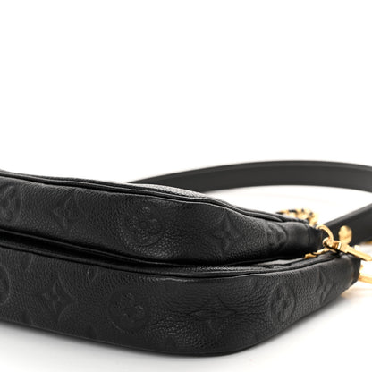 Louis Vuitton Empreinte Monogram Giant Multi Pochette Accessories Black 11 of 11